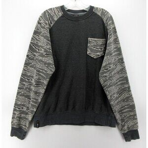 Enyce Sweater XXL Pullover Urban Camo Streetwear Pocket Raglan Sleeve *